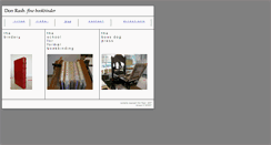 Desktop Screenshot of donrashfinebookbinder.com